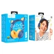 Наушники проводные Hoco W36 Cat ear накладные детские с микрофоном Midnight Blue - изображение 4