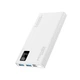 УМБ Promate Bolt-10Pro 10000 mAh USB-C 2xUSB-A White (bolt-10pro.white) - изображение 1