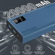 УМБ Promate Bolt-20Pro 20000 mAh USB-C 2xUSB-A Blue (bolt-20pro.blue) - изображение 2
