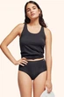 Майка на широких бретелях Gisela 0128 black 48(XL) Чорний - зображення 1