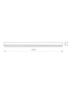 Стельовий світильник Nowodvorski 7556 Straight Ceiling Led L - зображення 2