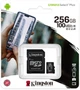 Kingston microSDXC 256GB Canvas Select Plus Class 10 UHS-I U3 V30 A1 + SD-адаптер (SDCS2/256GB) - зображення 3