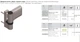 Петля для металопластикових дверей Schuco 80 кг біла RAL 9016 артикул 254958 - зображення 2