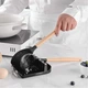 Силіконовий кухонний набір приладдя Kitchen Set 13 предметів (дерево+силікон) чорний - зображення 6