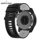 Водонепроницаемые смарт часы North Edge Cross Fit 3 с GPS, компасом и барометром Черные - изображение 3