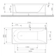 Ванна акрилова, 180x80 см AM.PM W72A-180-080W-A2 Spirit - изображение 8