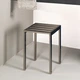 Табурет для ванної 315 х 315 мм, h=439 мм Gessi Rettangolo accessories (колір - хром) (20981-031) - зображення 3