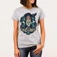 Футболка Fanbolka wednesday addams XXL Светло-серая меланжевая (082WAS2XL) - изображение 1