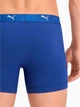 Набор трусов боксеров мужских Puma Sport Cotton Boxer 2P 93552102 S 2 шт Blue combo (8720245255561) - изображение 6