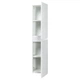 Пенал DEVIT Fly 35x160x30см монтаж подвесной белый 0031120W - изображение 3