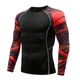 Костюм спортивний компрессійний чоловічий Red Power чорний 3XL - зображення 2