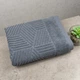 Комплект махрових рушників Уельс 3шт GM Textile 50х90см, 50х90см, 70х140см 500г/м2 (Темно-Сірий) - зображення 5