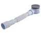 Сифон для душового піддона Santehplast Nata GD-7- 1 1/2"x50 h52 83х52 мм - зображення 1