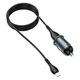 Автомобильное зарядное устройство в прикуриватель Hoco Z43 |1USB, 3A, QC, 18W| Micro-USB кабель Grey - изображение 4