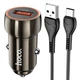 Автомобильное зарядное устройство в прикуриватель HOCO Type-C Cable Z46 |1USB, 18W/3A, QC| grey - изображение 1