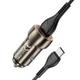 Автомобильное зарядное устройство в прикуриватель HOCO Type-C Cable Z46 |1USB, 18W/3A, QC| grey - изображение 2