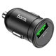 Автомобильное зарядное устройство в прикуриватель Hoco Z43 |1USB, 3A, QC, 18W| Black - изображение 4