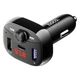 Автомобильный FM-трансмиттер модулятор HOCO DE2 |2USB/Type-C, PD/QC, 20W/3A, TF/U Disk, BT5.0/MP3| - изображение 4