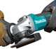 Шлифмашина угловая аккумуляторная Makita DGA504Z (125 мм, 8500 об/мин, BL, LXT, без аккумуляторов и зарядного устройства) - изображение 8