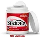Лікування акне (угрів) очищувальні диски Stridex Single-Step Acne Control Maximum Salicylic Acid 2%, 0% Alcohol 90 шт - зображення 1