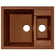 Кухонная мойка гранитная Adamant DUPLEX terracotta-11 - изображение 1