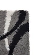 Пушистый ковер Super lux shaggy 1.5х3 м. Gray 7368A - изображение 2