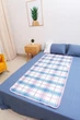 Электропростынь 75х160 см односпальная Home textile, Турция, ЗАЩИТА ОТ ПЕРЕНАПРЯЖЕНИЯ, в клетку, арт.7575 - изображение 5