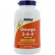 Омега 3-6-9 NOW Foods (Omega 3-6-9) 1000 мг 250 капсул NOW01837 - изображение 1