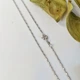 Цепь декоративная родированная 45 см серебристая 34 000 R2500 - изображение 2