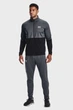 Чоловічі сірі спортивні штани UA PIQUE TRACK PANT Under Armour M 1366203-012 - зображення 2
