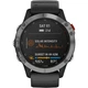 Смарт-годинник Garmin Fenix 6 Solar Silver with black band (010-02410-00) - изображение 5