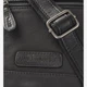 Сумка мужская кожаная кросс-боди маленькая Hill Burry Сrossbody 6113 Черный - изображение 9