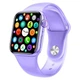 Умные смарт часы телефон Smart Watch M26-S6 PLUS, 4.4 см-С функциями фитнес и здоровье, беспроводная зарядка purple - изображение 6