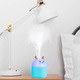 Увлажнитель воздуха с функцией детского ночника и аромадиффузора Aroma Humidifier Cat c подсветкой LED 3в1 на 250 мл Котик Голубой - изображение 2