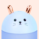 Увлажнитель воздуха с функцией детского ночника и аромадиффузора Aroma Humidifier Cat c подсветкой LED 3в1 на 250 мл Котик Голубой - изображение 10