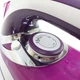 Утюг з відправником Domotec 2200W Ceramic Coating з керамічною підошвою Фіолетовий з Білим - зображення 8