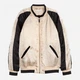 Бомбер H&M 0421657001 черн.встав 36 Бежевый - изображение 2