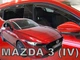 Дефлектори вікон (вітровики) HEKO для Mazda 3 (IV) 2019+ HB 5D вставні 4 шт - зображення 1