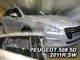 Дефлекторы окон (ветровики) HEKO для Peugeot 508 2011+ 5D вставные 4 шт SW - изображение 6