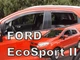 Дефлекторы окон (ветровики) Ford Escort II 2013-> 4шт (Heko) - изображение 1