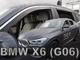 Дефлекторы окон (ветровики) HEKO для BMW X6 G06 2019+ 5D вставные 4 шт - изображение 1