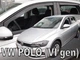 Дефлектори вікон (вітровики) HEKO для Volkswagen Polo 6 2017+ 5D вставні 4 шт - зображення 1