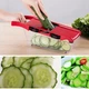 Овощерезка ручная Mandoline Slicer, 6в1 c контейнером для овощей и фруктов - изображение 5