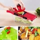 Овощерезка ручная Mandoline Slicer, 6в1 c контейнером для овощей и фруктов - изображение 6