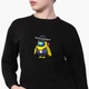 Свитшот для девочек Амонг Ас Бравл Старс Поко (Among Us Brawl Stars Poco) (9509-2591) 122-128 см Черный - изображение 1
