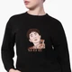 Свитшот для девочек Ким Намджун БТС (Kim Nam Joon BTS) (9509-3261-5) 122-128 см Черный - изображение 1