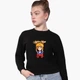 Свитшот для девочек Сейлор Мун (Sailor Moon) (9509-2915-8) 158-164 см Черный - изображение 2