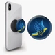 Попсокет (Popsockets) держатель для смартфона Украинская птичка (8754-3743-BK) Черный - изображение 1