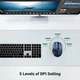 Беспроводная мышь UGREEN MU006 800-4000 DPI 2.4 GHz Blue (15064) - изображение 2