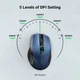 Беспроводная мышь UGREEN MU006 800-4000 DPI 2.4 GHz Blue (15064) - изображение 4